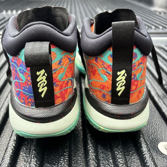 Nike Air Jordan Zion 1 Mens Basketball Shoes DA3130-800 Hyper Jade Size 9.5 - Picture 4 of 9